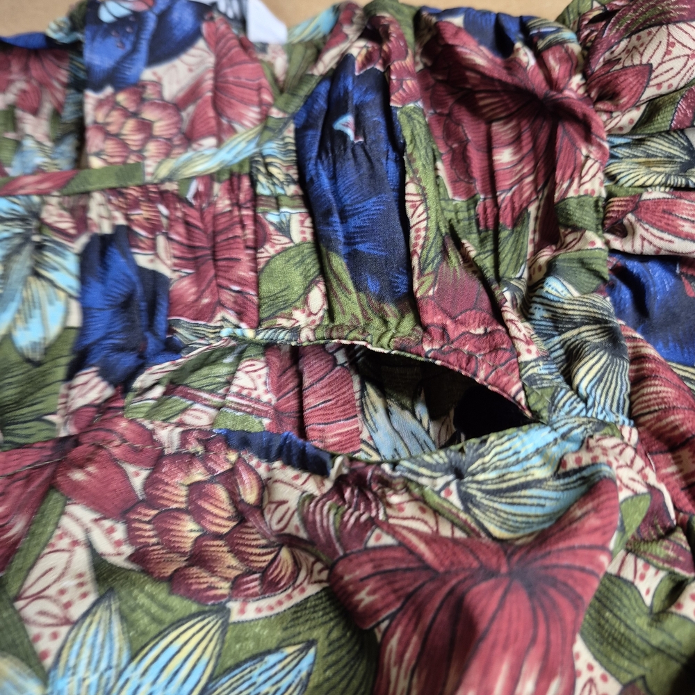 Walter Baker Multicolor Floral Long Sleeve Dress - Picture 6 of 10